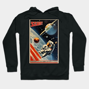 Russian cosmonaut in space Hoodie